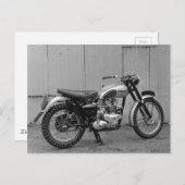 勝利MCオートバイのヴィンテージ写真 ポストカード (正面/裏面)