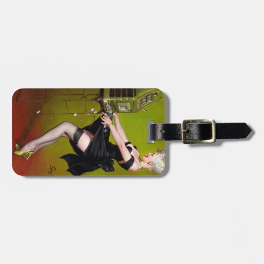 勝利Pin ラゲッジタグ (正面横)