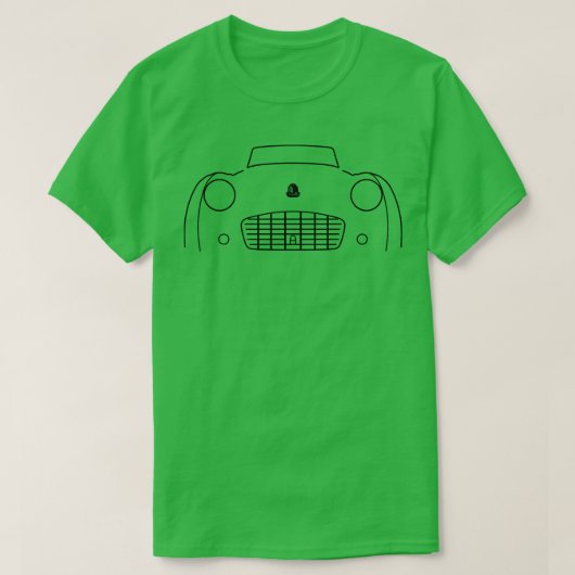 勝利TR3プレファチェリフトクラシック1950s英国の首位 Tシャツ (デザイン正面)