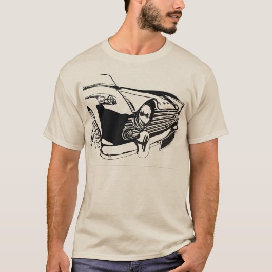 勝利TR4ダイナミックな車ハイキングダック Tシャツ (正面)