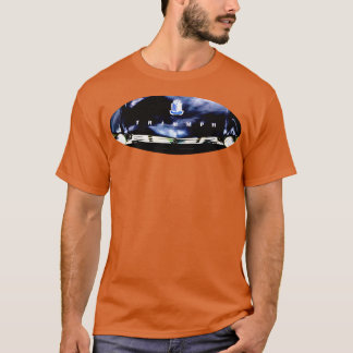 勝利TR4 1960sクラシックフォトオーバルモノクロ Tシャツ