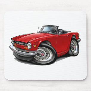 勝利TR6の赤車 マウスパッド