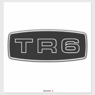 勝利TR6グリルロゴ シール