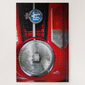 勝利TR6スポーツカー。 ジグソーパズル (縦)