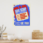 勝救期のスクラップ！- WPA ポスター (キッチン)