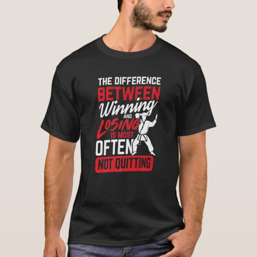 勝敗の差 Tシャツ (正面)