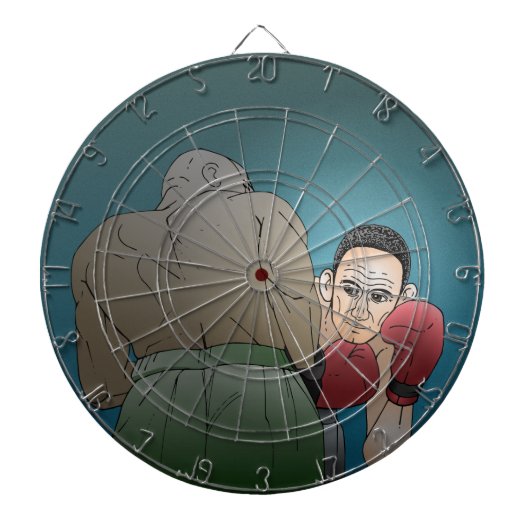 勝敗ボクシング ダーツボード (正面)