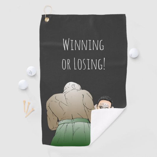 勝敗 ゴルフタオル (インサイチュ)