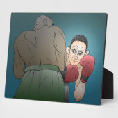 勝敗 フォトプラーク (側面)