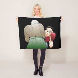 勝敗 フリースブランケット