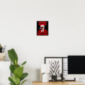 勝者のクリスマス素晴らしが再びおもしろいサンタテル ポスター (ホームオフィス)