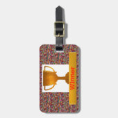 勝者のコップ(あなた専有物への変更の文字) ラゲッジタグ (正面縦)