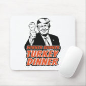 勝者の七面鳥ディナーおもしろいトルコトランプタ マウスパッド (マウス)