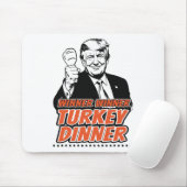 勝者の七面鳥ディナーおもしろいトルコトランプタ マウスパッド (マウス)