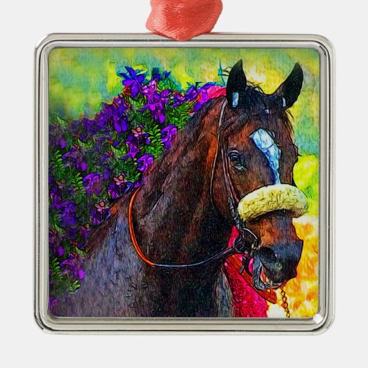 勝者の円2 メタルオーナメント (正面)