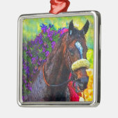 勝者の円2 メタルオーナメント (左)