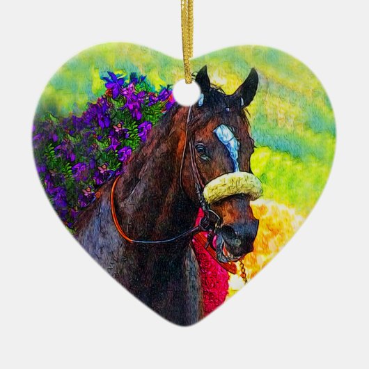 勝者の円 セラミックオーナメント (正面)