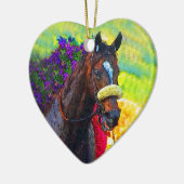 勝者の円 セラミックオーナメント (左)