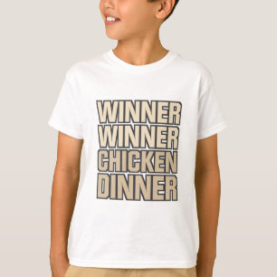勝者の勝者の鶏の夕食 Tシャツ