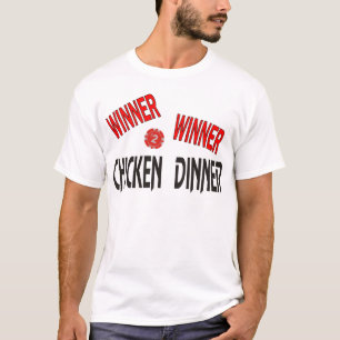 勝者の勝者の鶏の夕食 Tシャツ