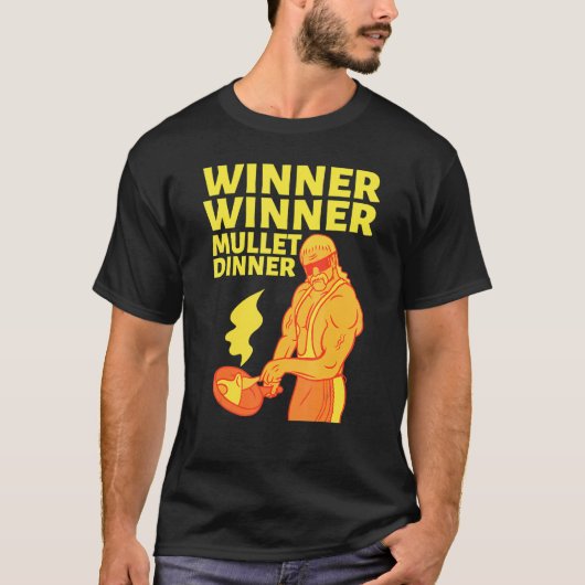 勝者の勝者ミュレットディナーパーティーの背面 Tシャツ (正面)