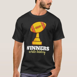 勝者の履歴書Tシャツのパーソナライズ Tシャツ