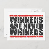 勝者はホイナーではない |レトロルック ポストカード (正面/裏面)