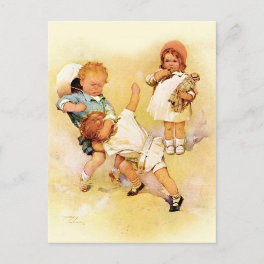 勝者は戦利品に属する ポストカード (正面)