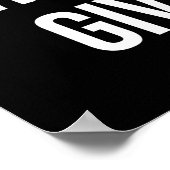 勝者は決して上がらない夢与え見者 ポスター (角)