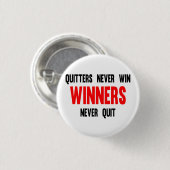 勝者は決して勝たないやめ 缶バッジ (正面&裏面)
