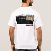 勝者は渡します Tシャツ (裏面)