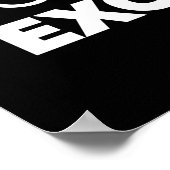 勝者は行動を起こし、敗者は言い訳をする ポスター (角)