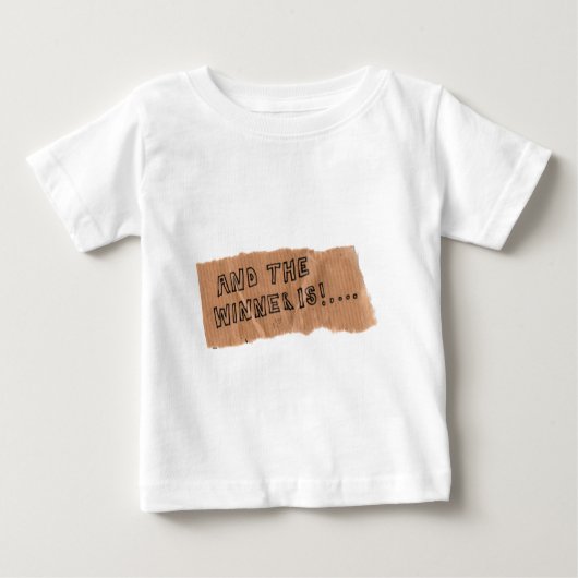 勝者は ベビーTシャツ (正面)