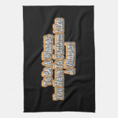 「勝者へ」かわいいデザイン。買今 キッチンタオル (縦)