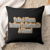 「勝者へ」かわいいデザイン。買今 クッション (ブランケット)