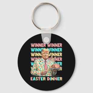 勝者イースターディナー日トランプバニーラビットレス キーホルダー