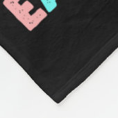 勝者イースターディナー日トランプバニーラビットレス フリースブランケット (角)