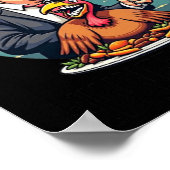 勝者トルコのディナードナルド・トランプタおもしろいー ポスター (角)