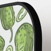 勝者パーソナライズされたピクル・ディナー ピックルボールラケット (左詳細)