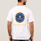 "勝者使用しません薬剤"を Tシャツ (裏面)