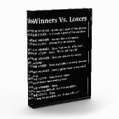 勝者対敗者 フォトブロック (左)