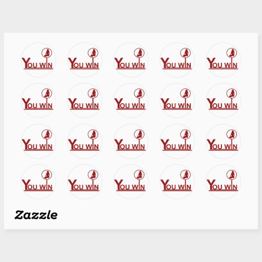 勝者 – ステッカー (シート)