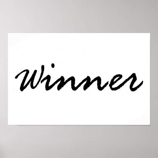 勝者 ポスター (正面)