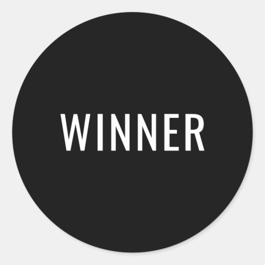 勝者 ラウンドシール (正面)