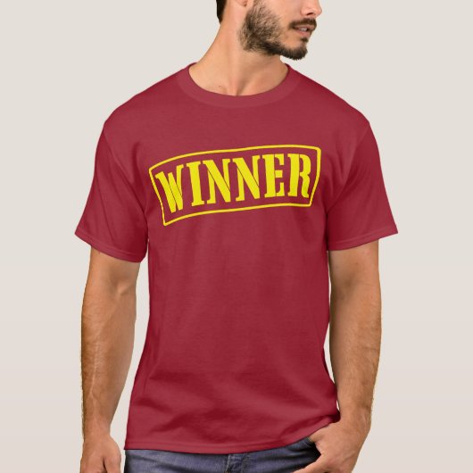 勝者(押される) Tシャツ (正面)