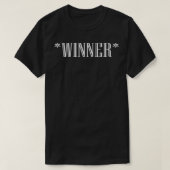 勝者 Tシャツ (デザイン正面)