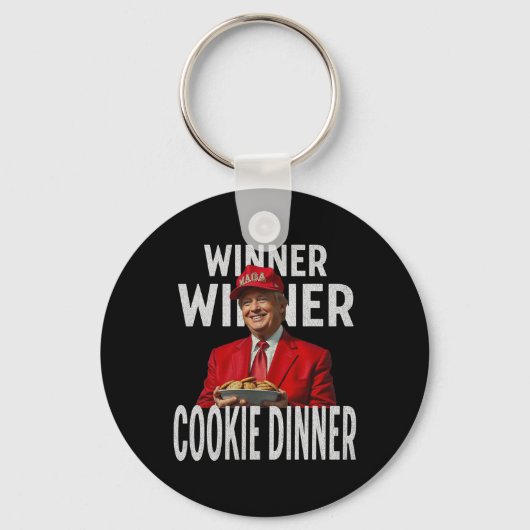 勝者Cookieディナーおもしろいトランプ2024 47th キーホルダー (正面)