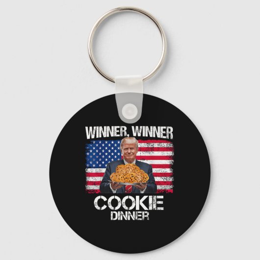 勝者Cookieディナーおもしろいトランプ2024 47th キーホルダー (正面)