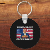 勝者Cookieディナーおもしろいトランプ2024 47th キーホルダー (正面)