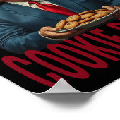 勝者Cookieディナーおもしろいトランプ2024 47th ポスター (角)
